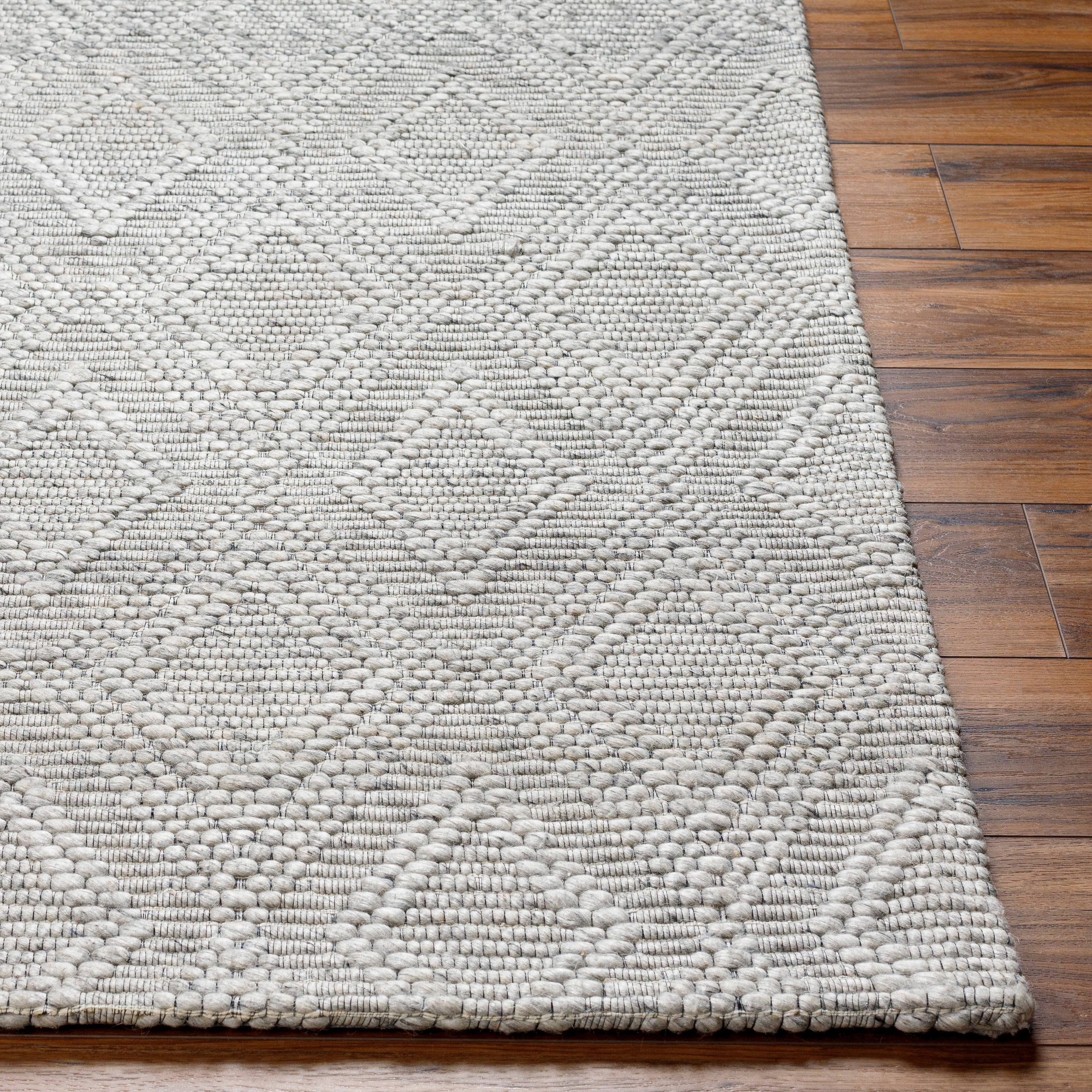 Empoli Gray Indoor 2' x 3' Handmade Rug - Image 1