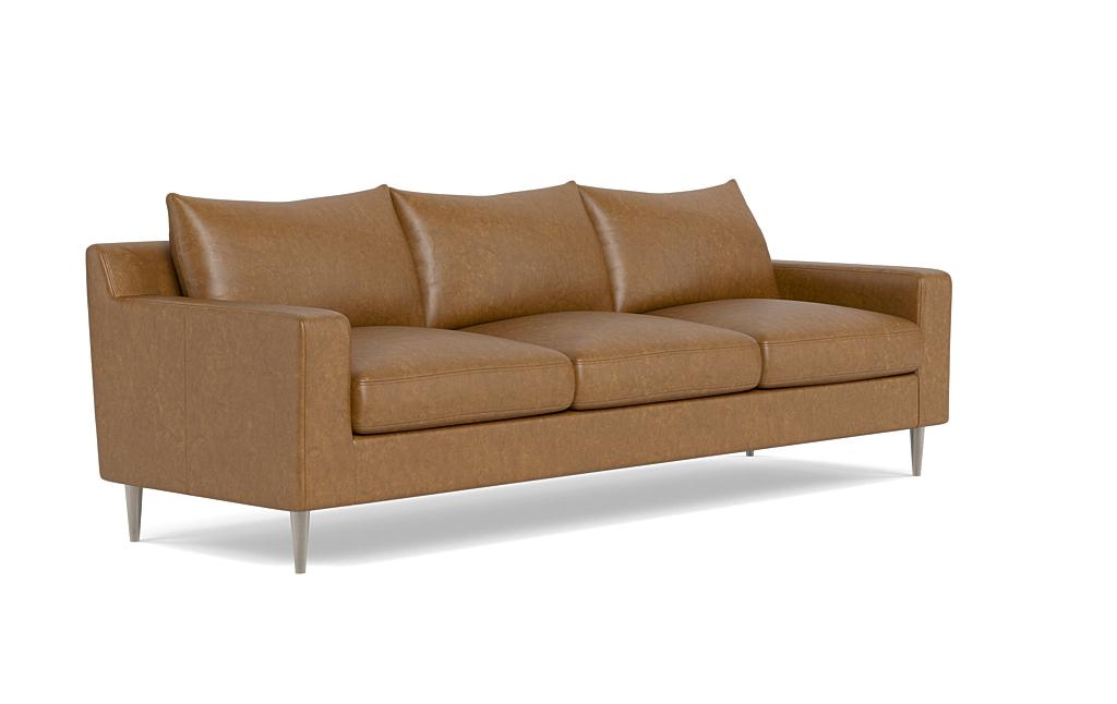 Sloan 3-Seat Leather Sofa - Image 1