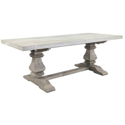 Goodell Drop Leaf Pine Solid Wood Dining Table - Image 0