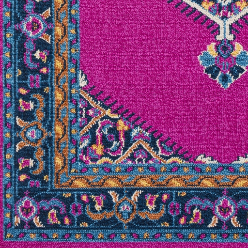 Love Pink Indoor 9'2" x 12'2" Machine Woven Rug - Image 5