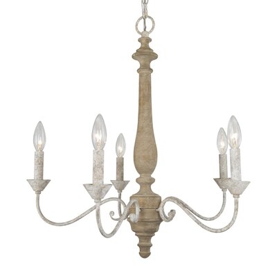 Groth 5 - Light Candle Style Traditional Chandelier - Image 0