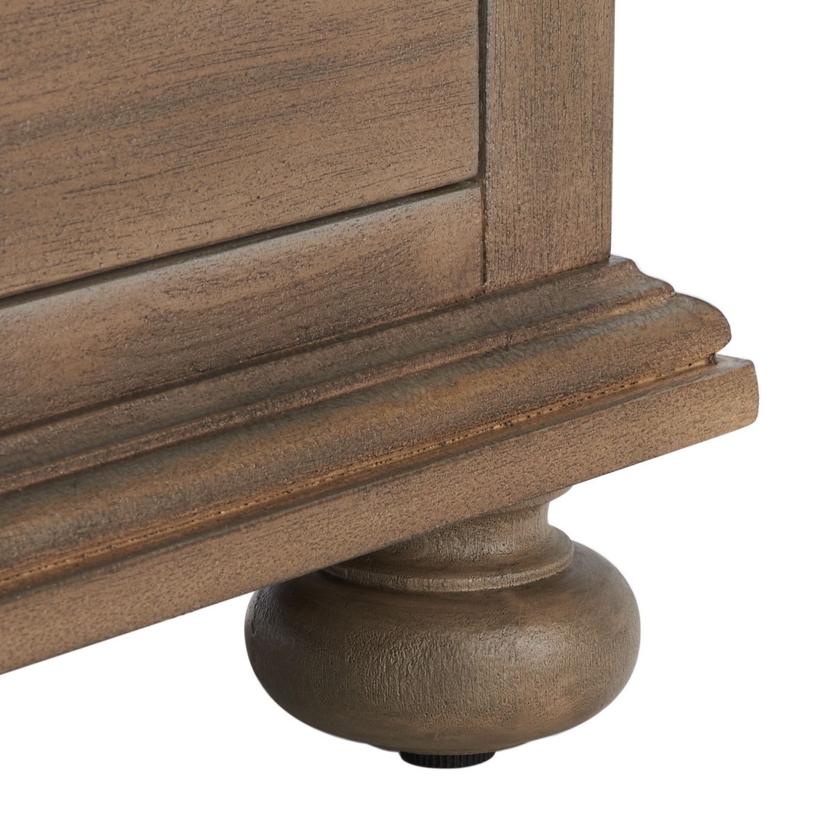 Allisyn 3 Drawer Wood Nightstand - Light Brown - Image 4
