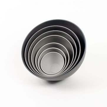 Bamboozle Nesting Bowls, Black, 7 Piece - Image 1