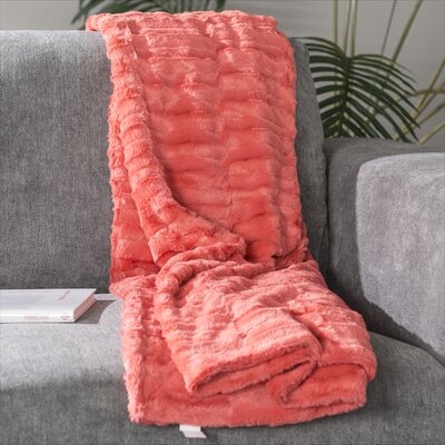 Anah Double Sided Faux Fur Throw - Image 0