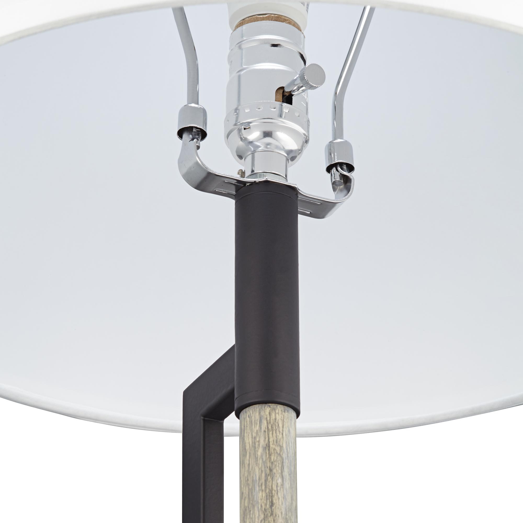 ALDEN-Table Lamp -Long metal handle in gun metal - Image 2