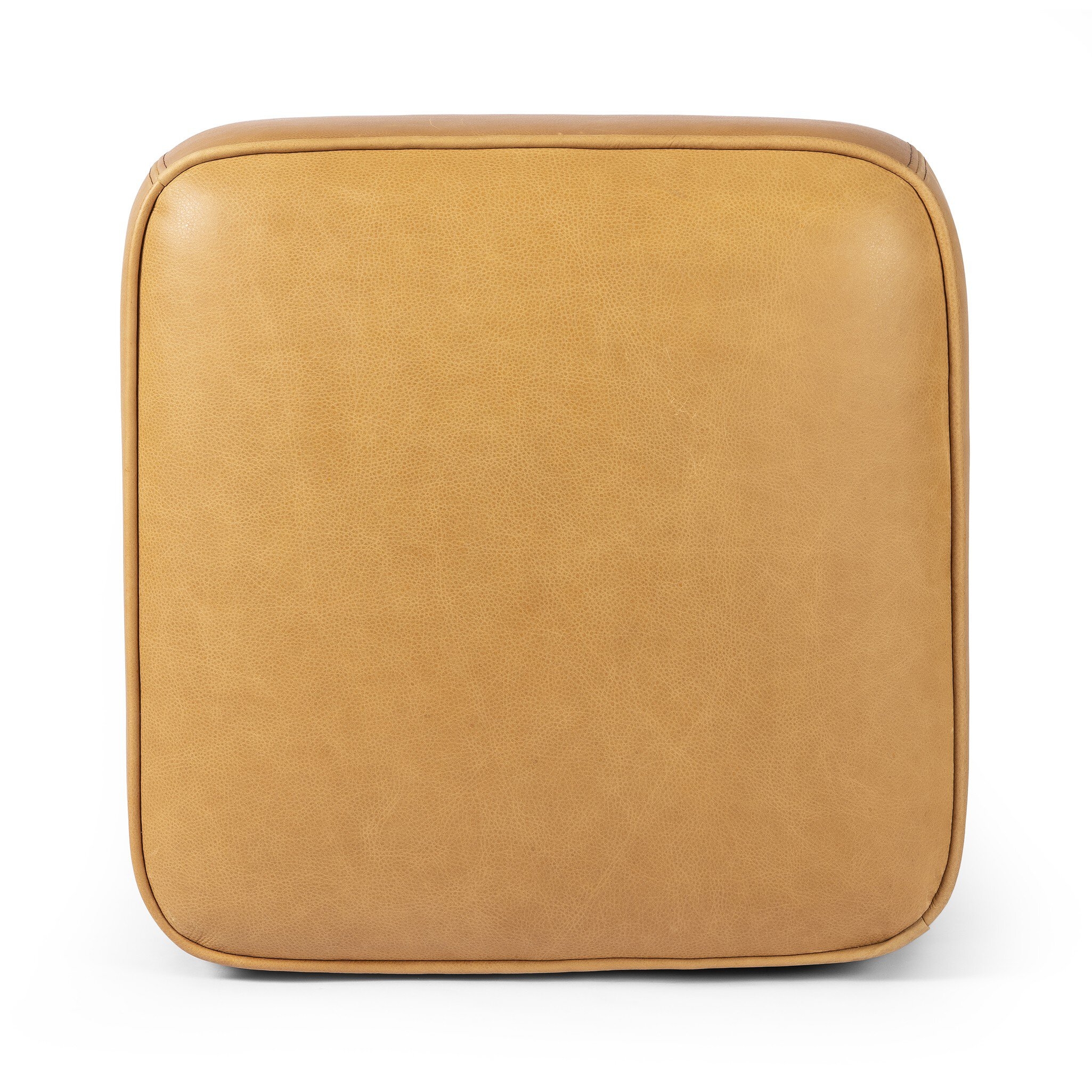 Sinclair Square Ottoman - Palermo Butterscotch - Image 7