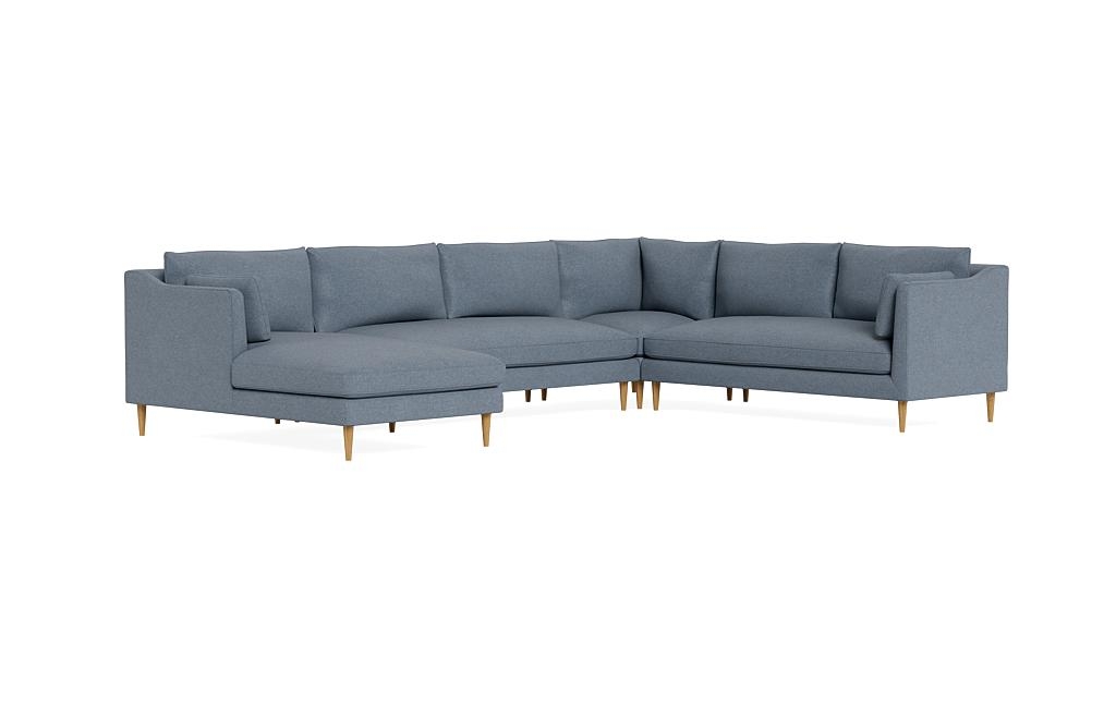 Caitlin 4-Piece Corner Sectional Sofa with Left Chaise by The EverygirlÃ?Â® - Image 1