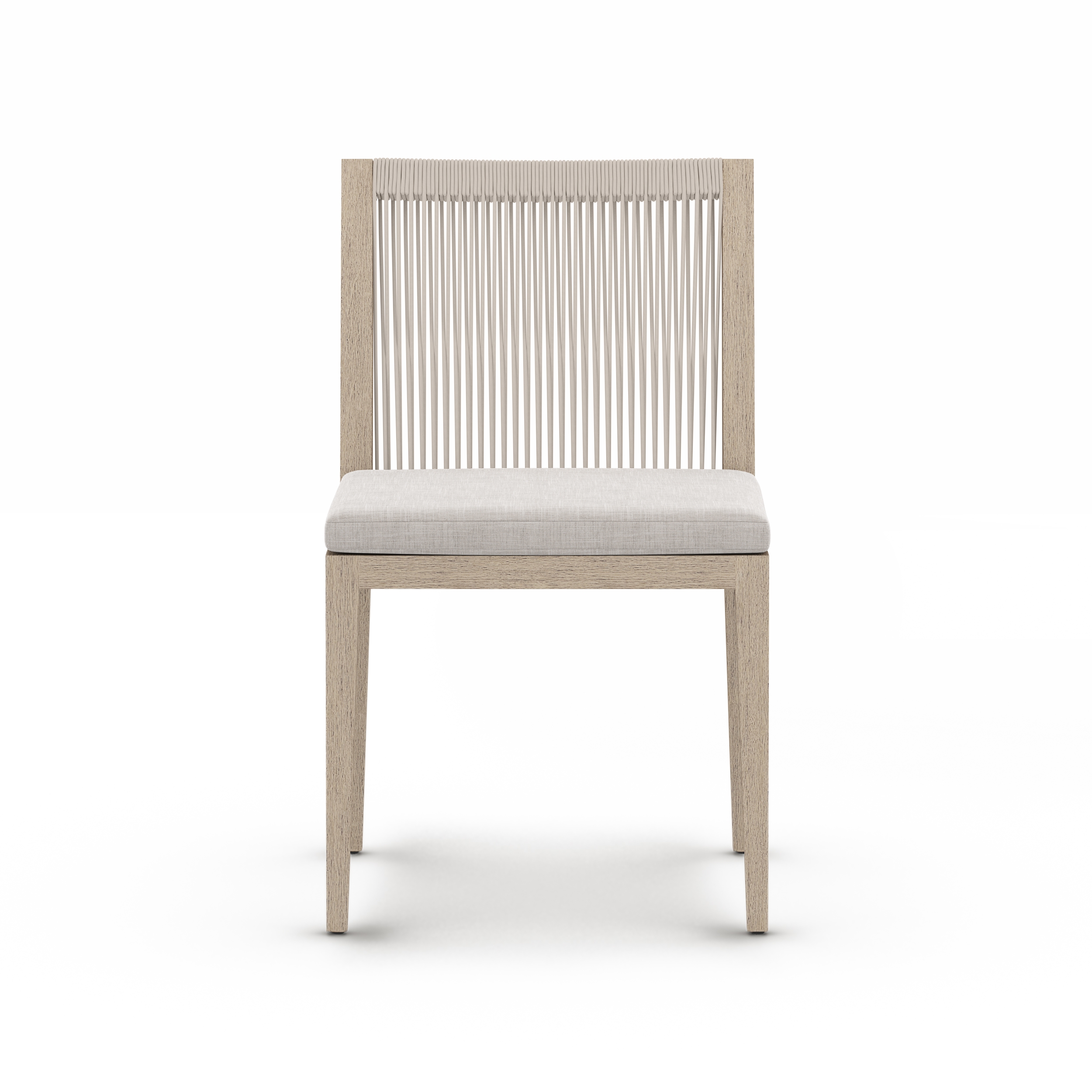 Sherwood Outdoor Dining Chair-Brwn/Stone - Image 2