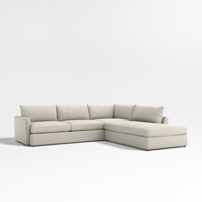 Lounge Deep 3-Piece L-Shaped Sectional Sofa with Bumper - Image 0