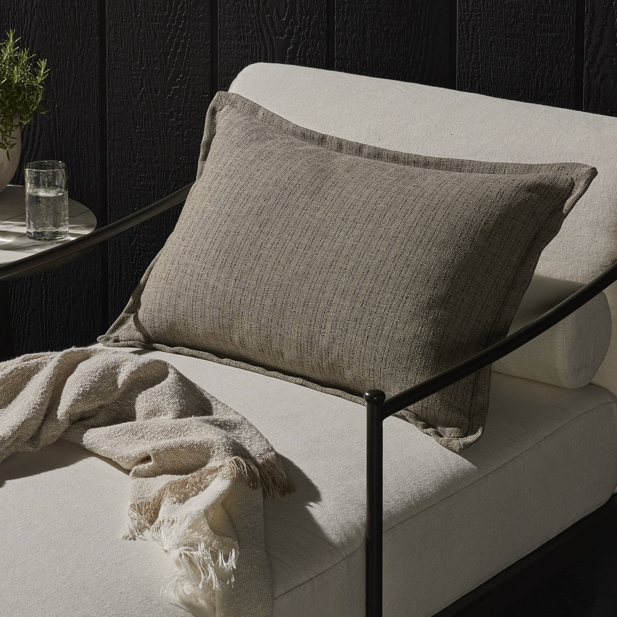 Hargrove Outdoor Pillow - Ambro Stripe - Image 1