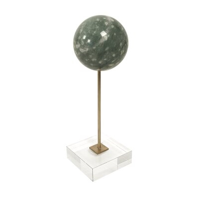 Truitt Marble Inspired Globe Stand - Image 0