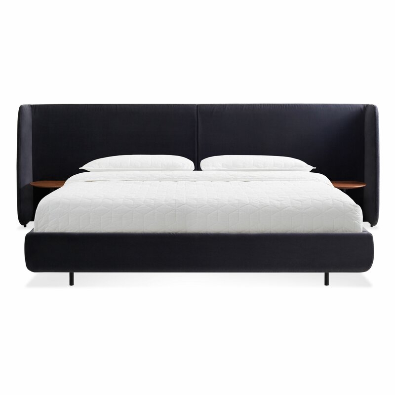 Blu Dot Hunker Upholstered Panel Bed with Mattress Size: King - Image 0