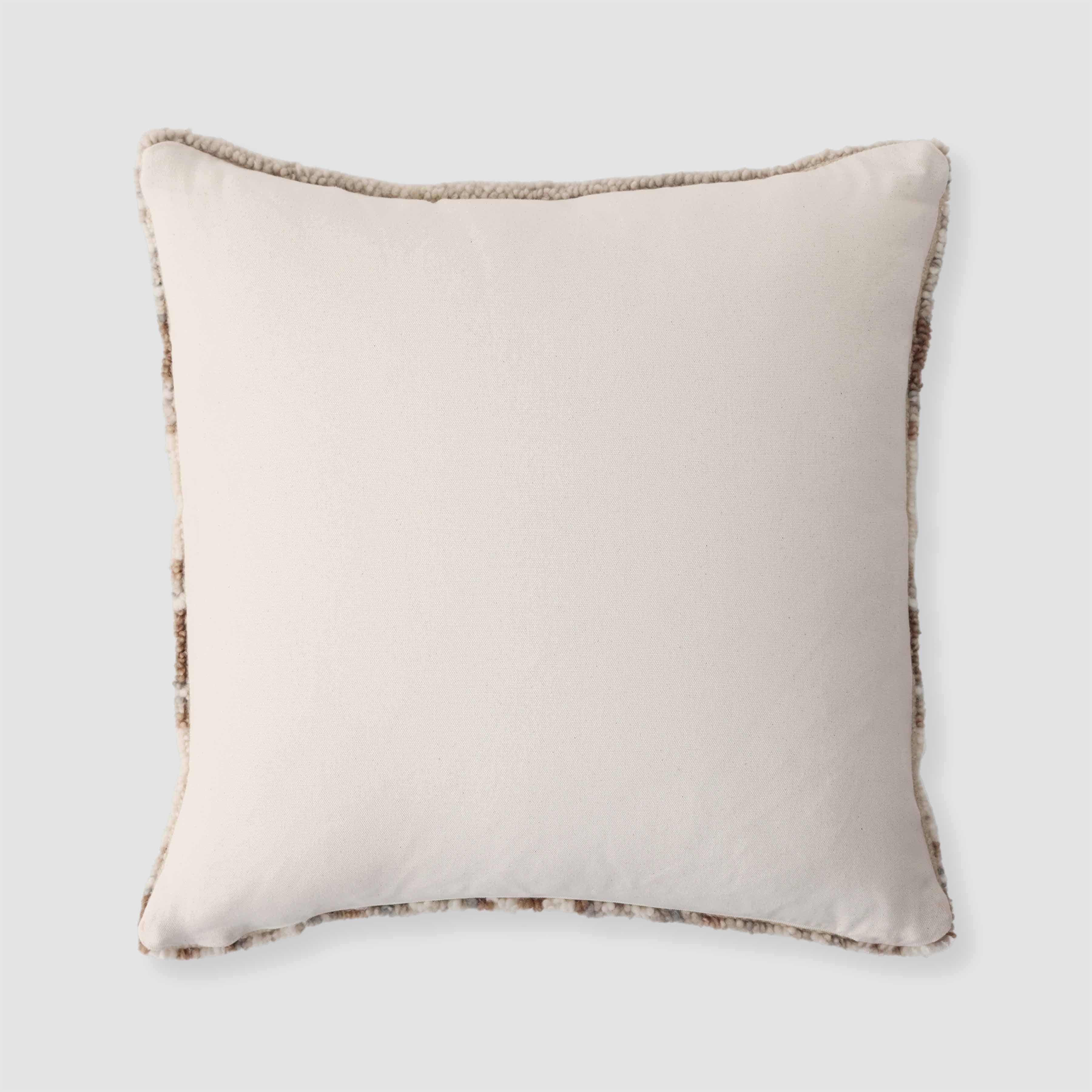 The Citizenry Bronwyn Hand-Knotted Pillow | 20x20 | Blue - Image 1