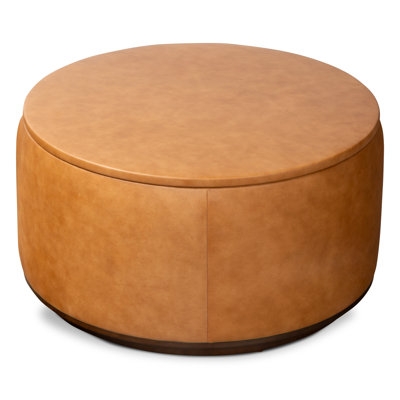 Elfie Upholstered Ottoman - Image 0