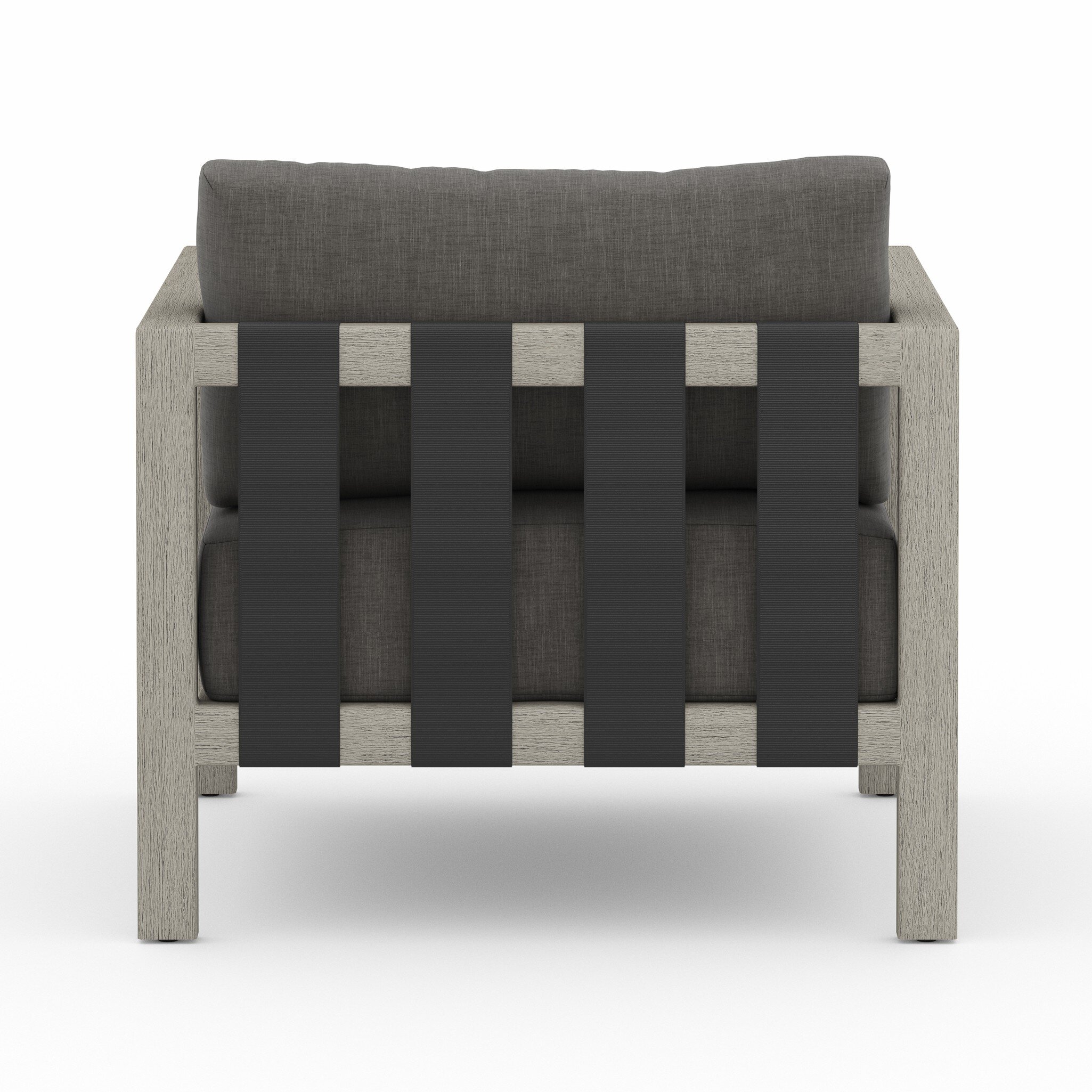 Sonoma Outdoor Chair, Weathered Grey - Venao Charcoal - Image 5