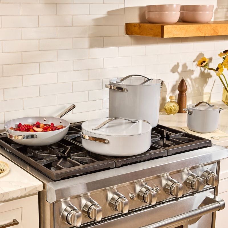 Caraway Home ® Cookware+ Grey 8-Piece Cookware Set - Image 1