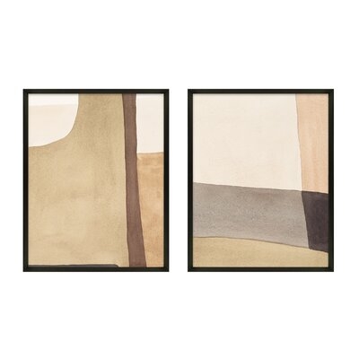 Overlapping By 2 By Julia Balfour - Framed Wall Art - Image 0