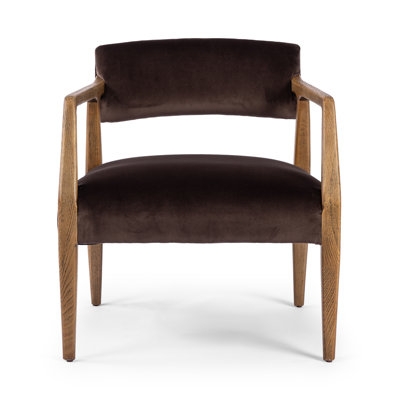 Berthe 26" W Cotton Armchair