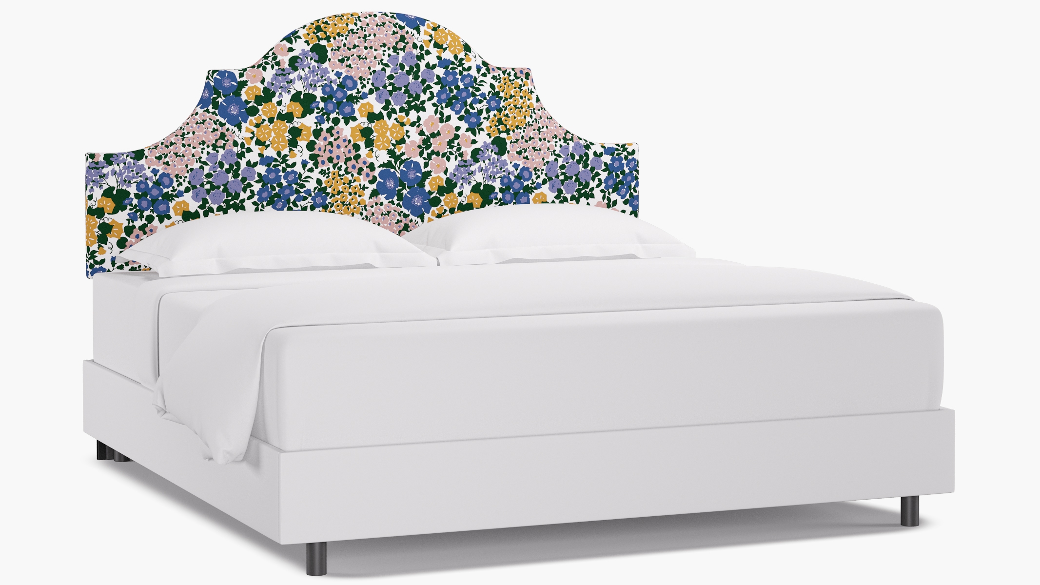 Regency Headboard, Lavender Million Flowers, King - Image 0