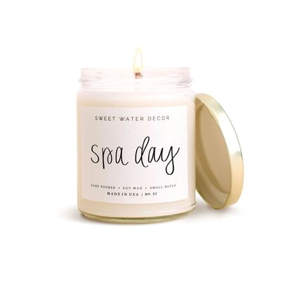 Spa Day Scented Jar Candle - Image 0