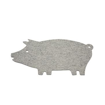 Pig Trivet, Charcoal - Image 2