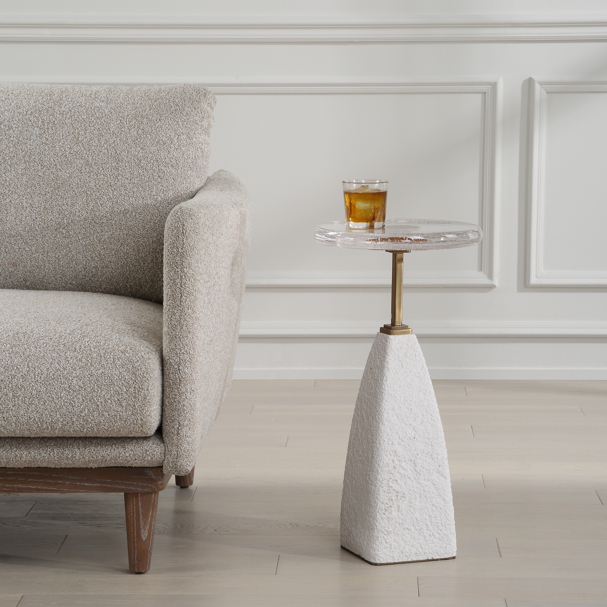 Sora Glass Drink Table - Image 1