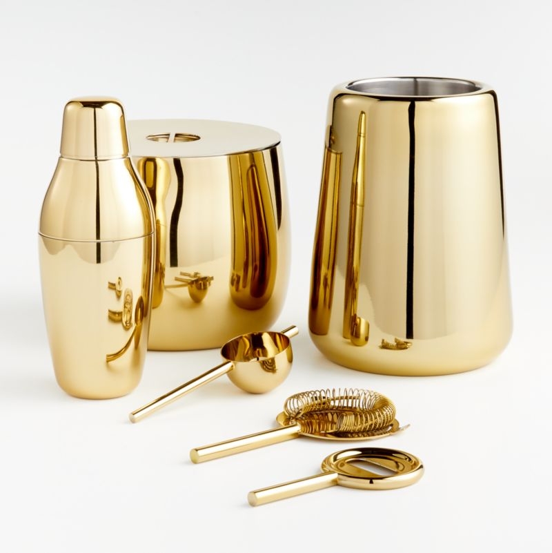 Calder Brass Ice Bucket - Image 1