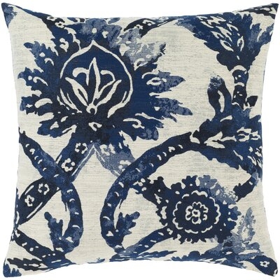 Clemson Floral Throw Pillow - Image 0