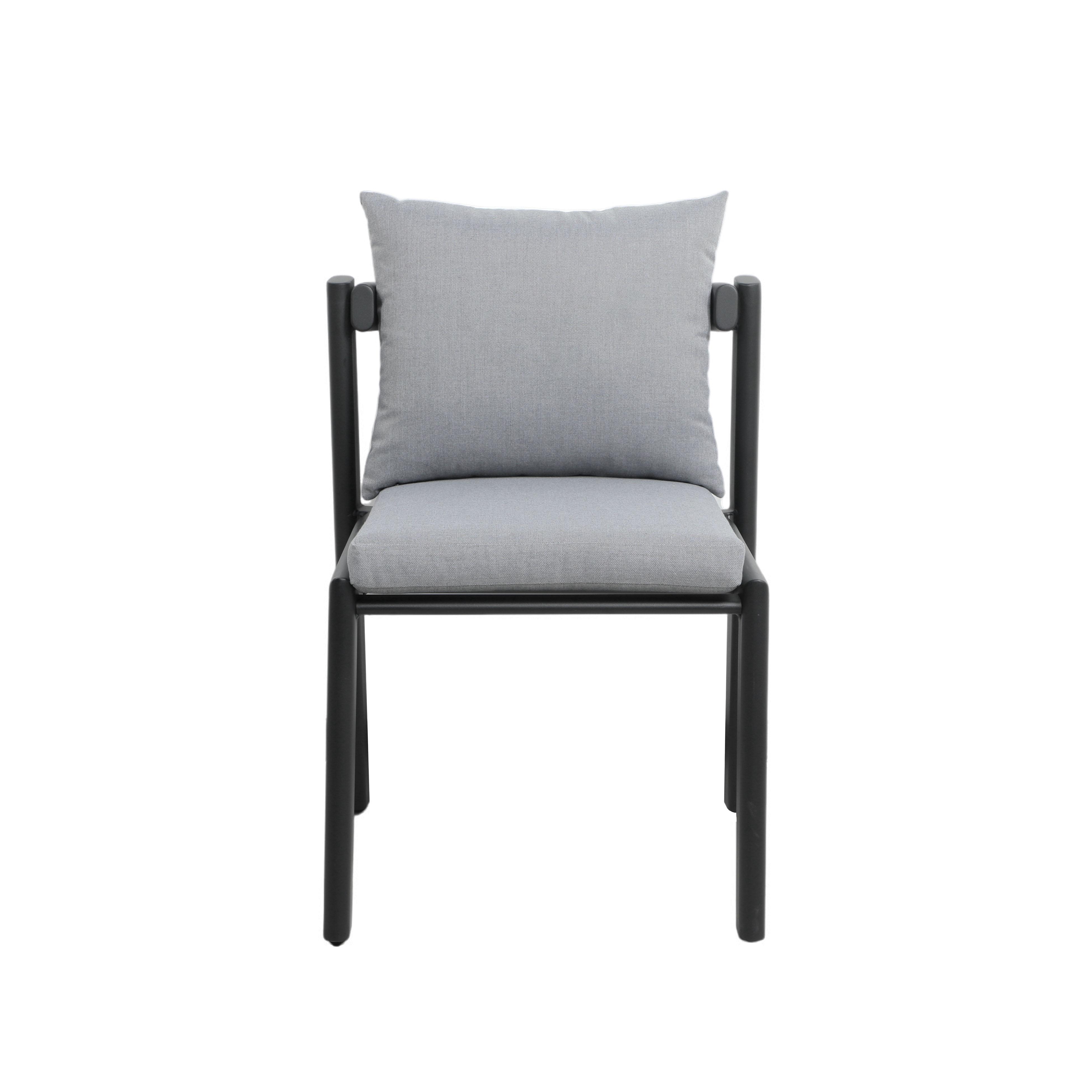 Nancy Grey Outdoor Dining Chair - Image 2