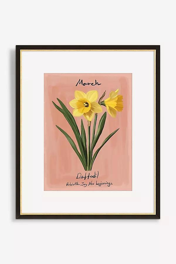 Birth Flower Wall Art - Image 0