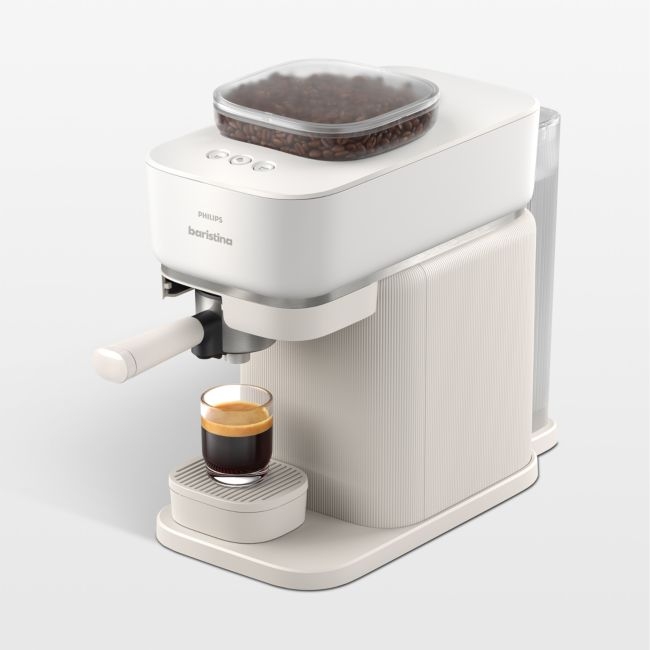 Philips Baristina Milky White Espresso Machine - Image 0