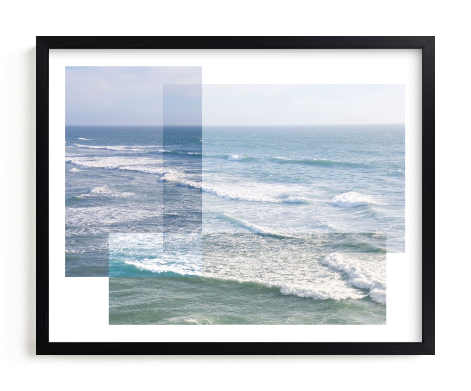 Patchwork Seascape Limited Edition Fine Art Print 2 - Image 0