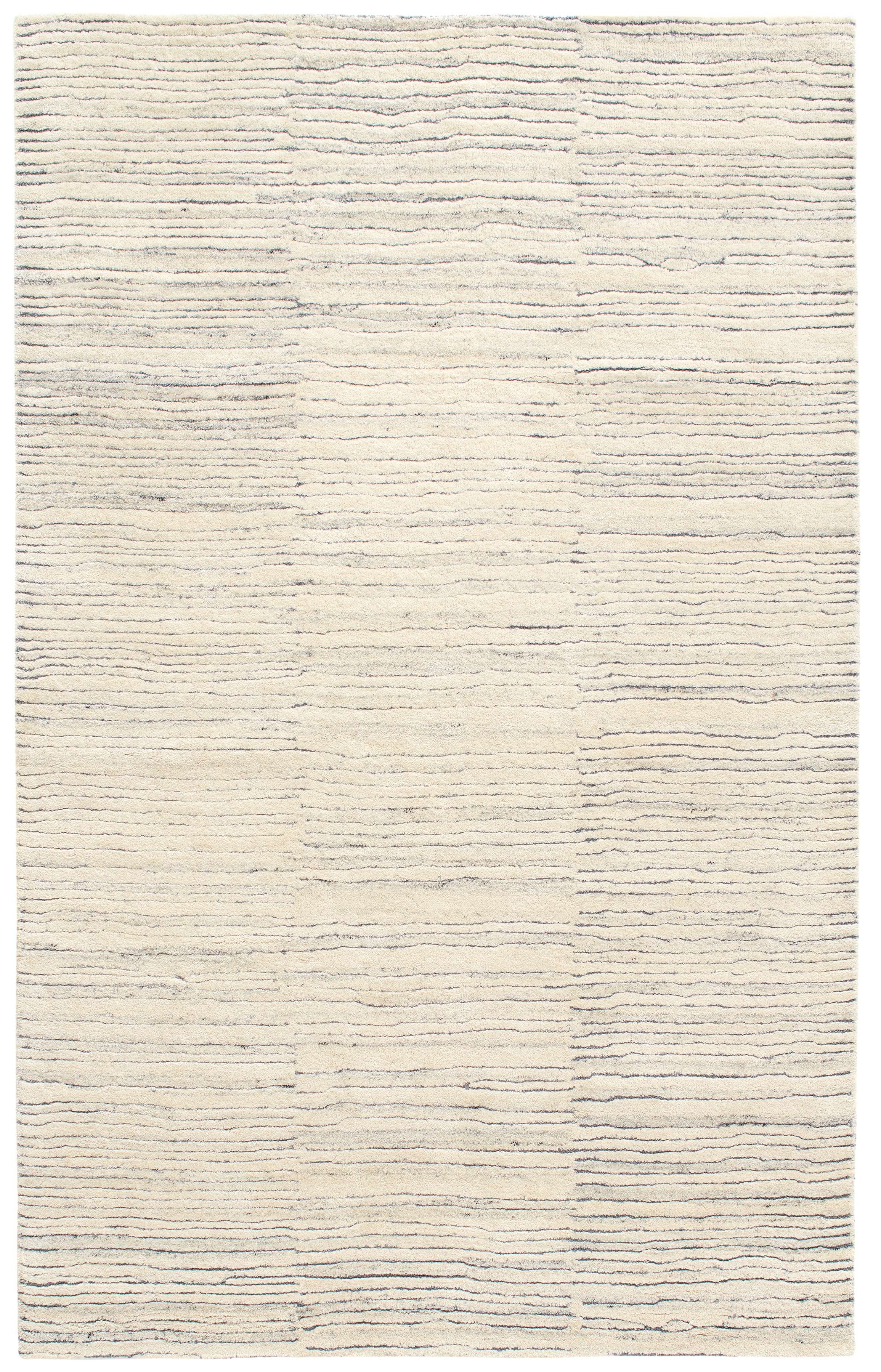 Avery Pewter Blue Hand Tufted Wool Rug - Image 0