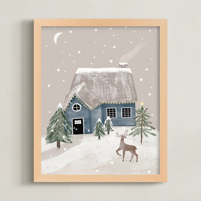 Winter's Night Open Edition Fine Art Print - Image 0