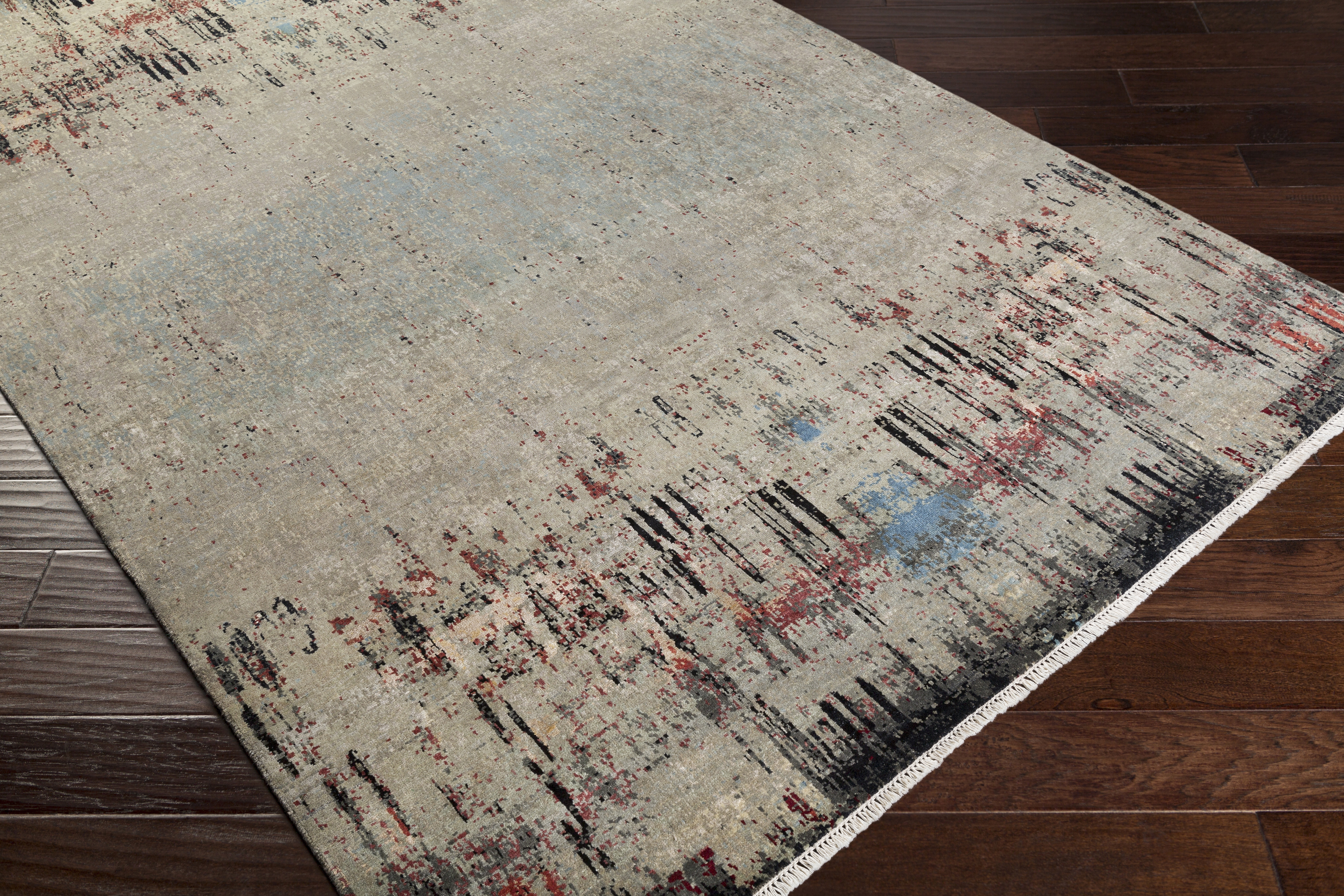 Colaba Brown Indoor 9' x 13' Handmade Rug - Image 2