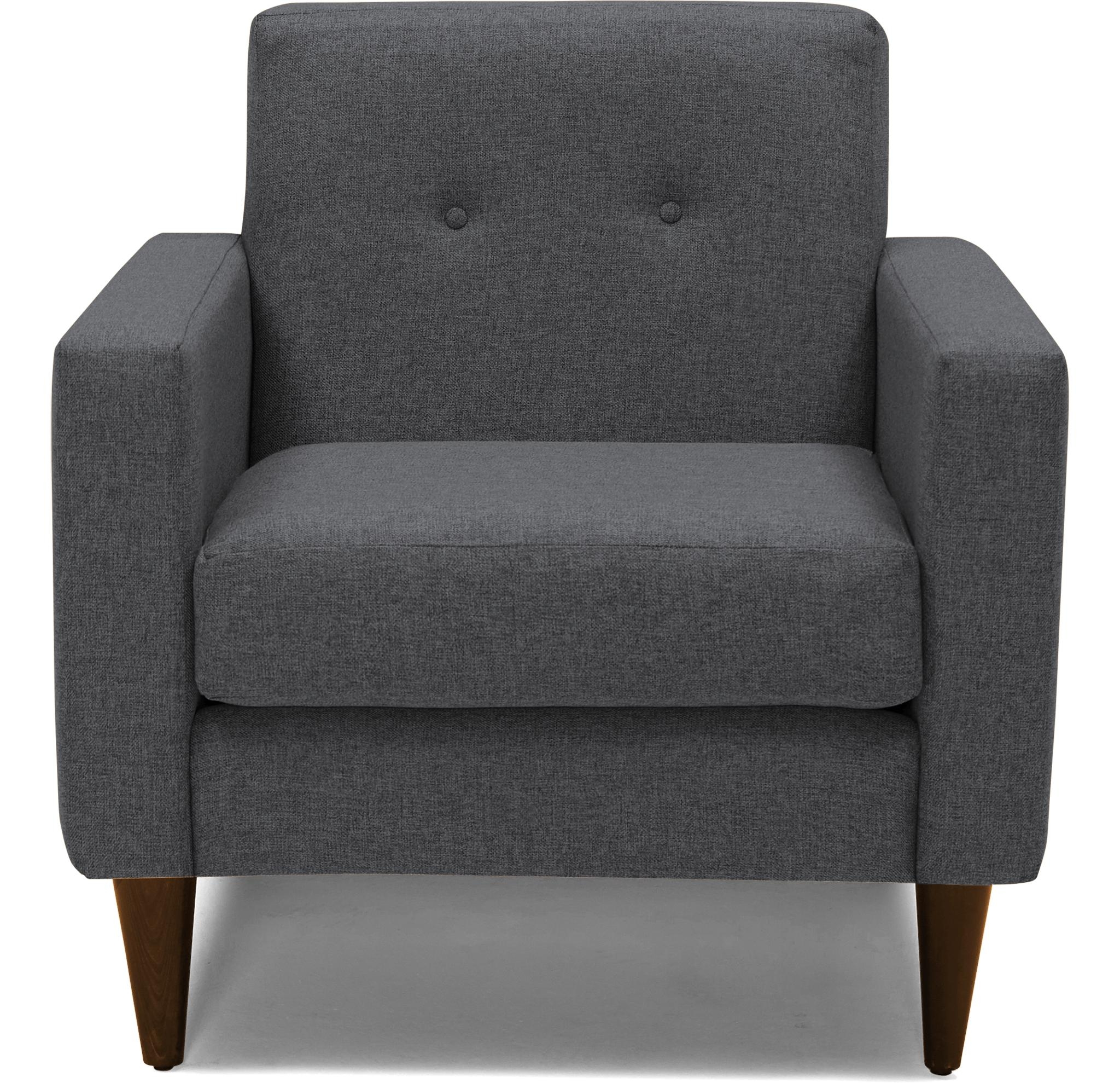 Gray Korver Mid Century Modern Apartment Chair - Essence Ash - Mocha - Image 0