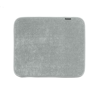 Microfibre Dish Drying Mat, Mid Gray, 18.5"x15.7" - Image 0