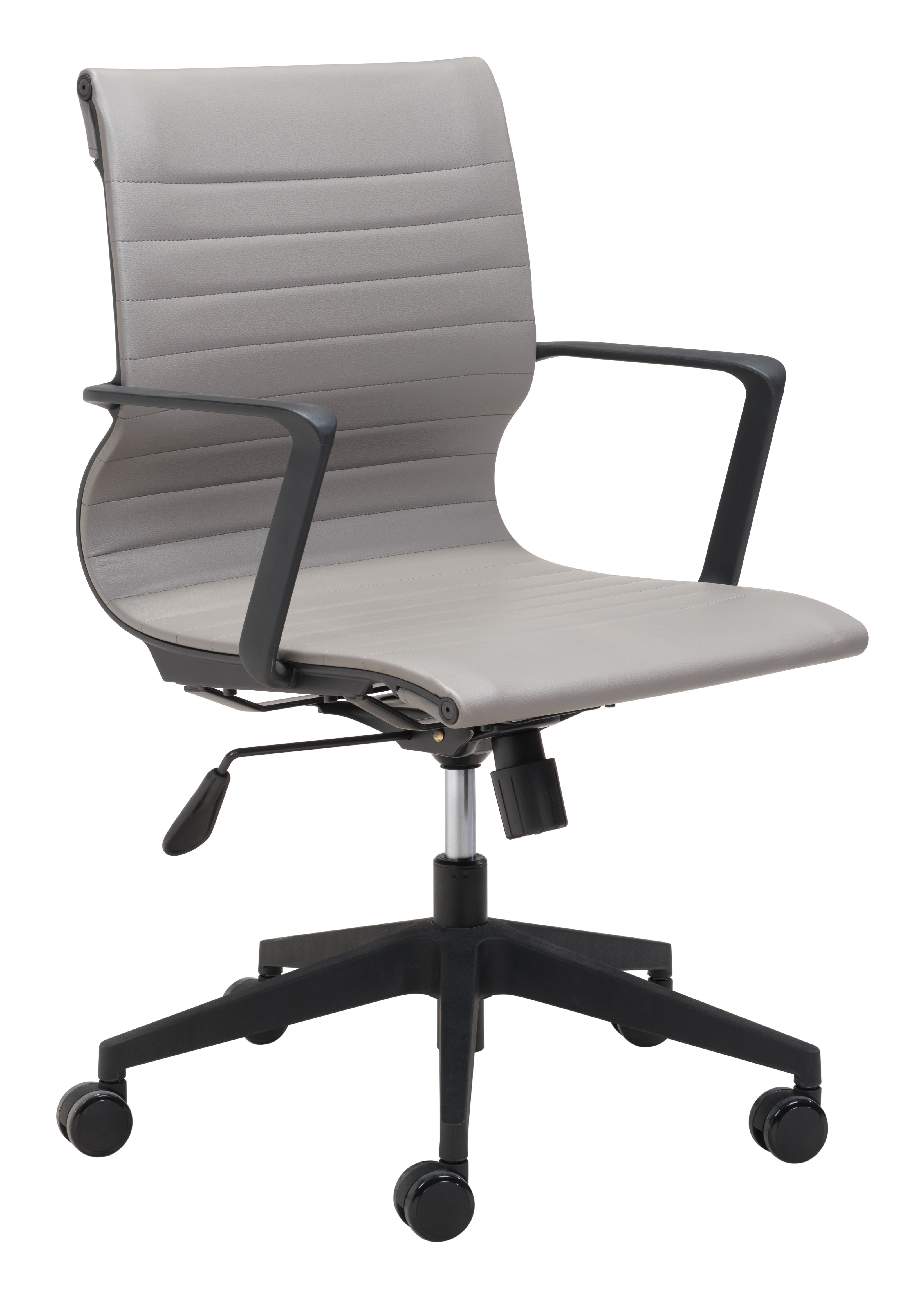 Stacy Office Chair Gray - Image 0