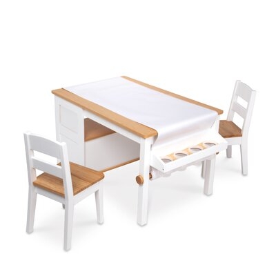 Kids 5 Piece Arts and Crafts Table and Chair Set - Image 0