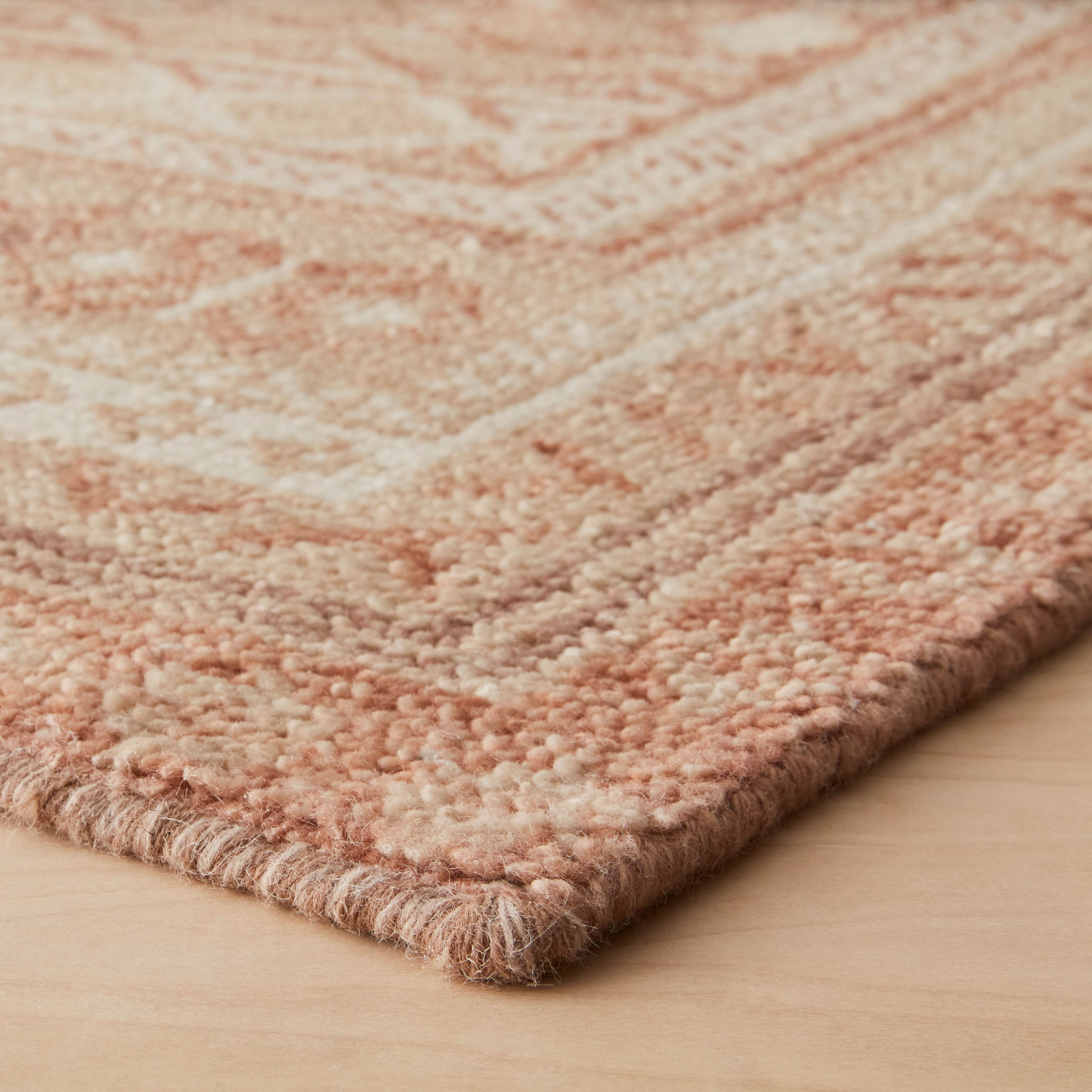 The Citizenry Ekaja Hand-Knotted Accent Rug | 2' x 3' | Clay - Image 3