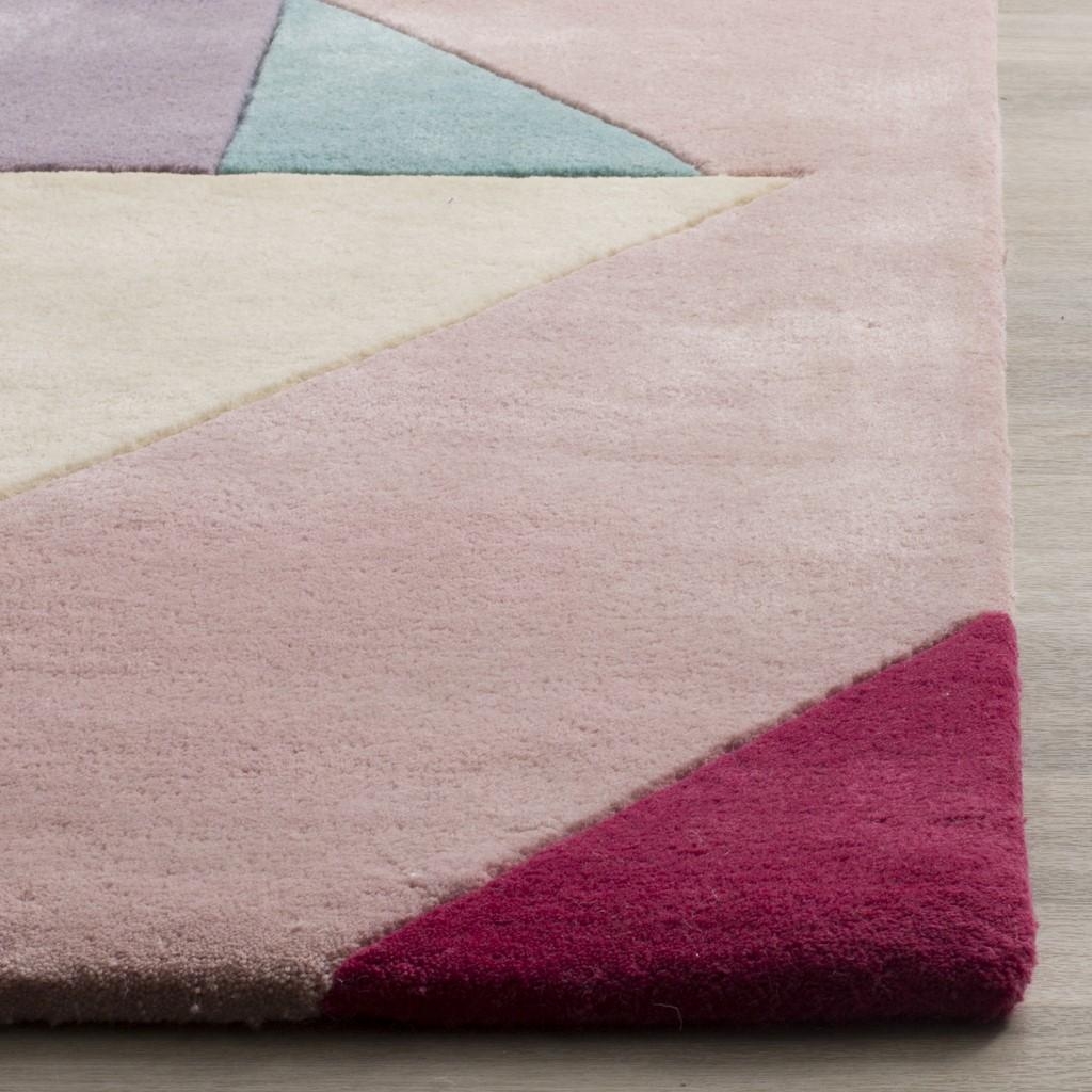 Safavieh Hand Tufted Area Rug, FTV118A, Pink/Multi, 2' X 3' - Image 1