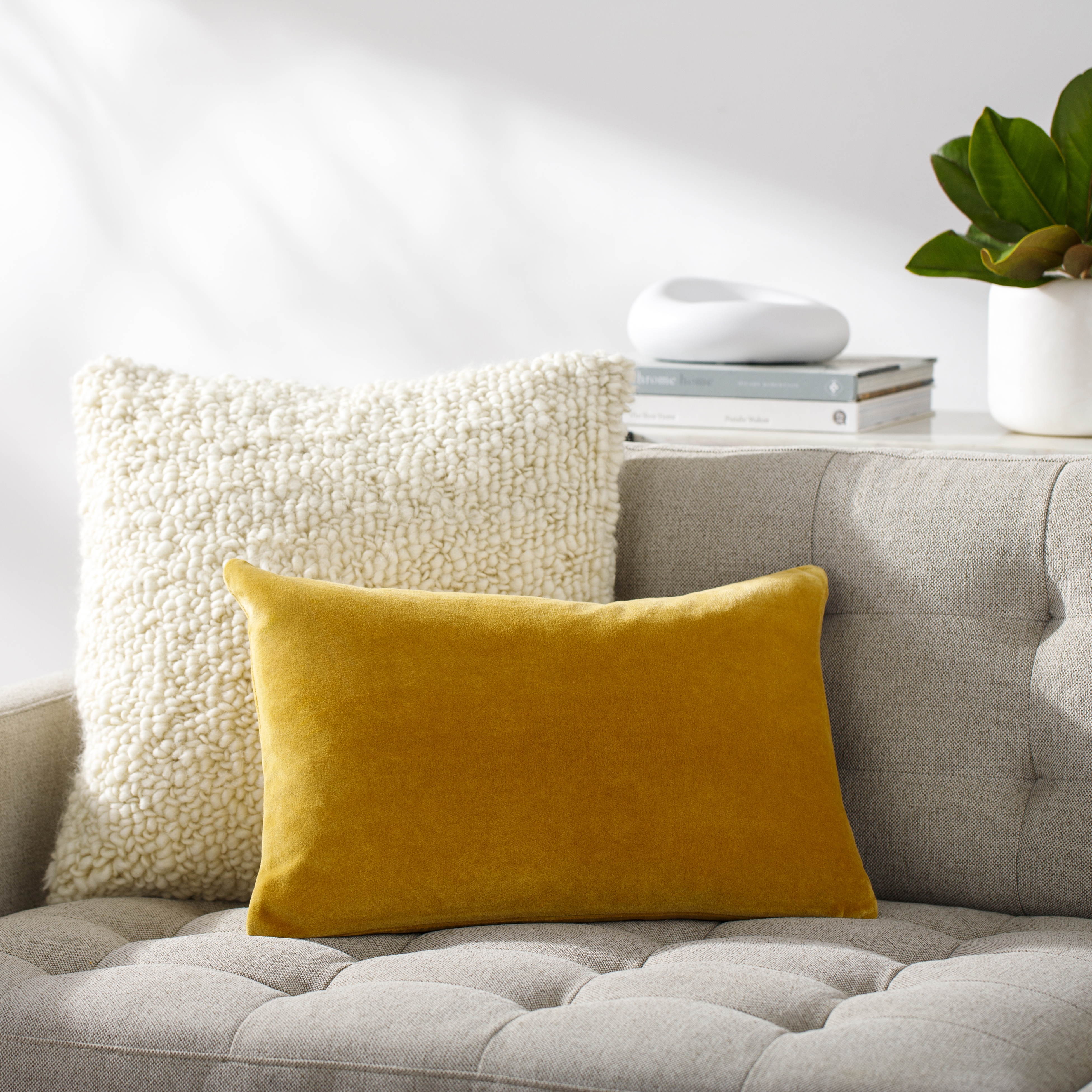 Cotton Velvet CV-062 13"L x 20"W Pillow Cover - Image 1