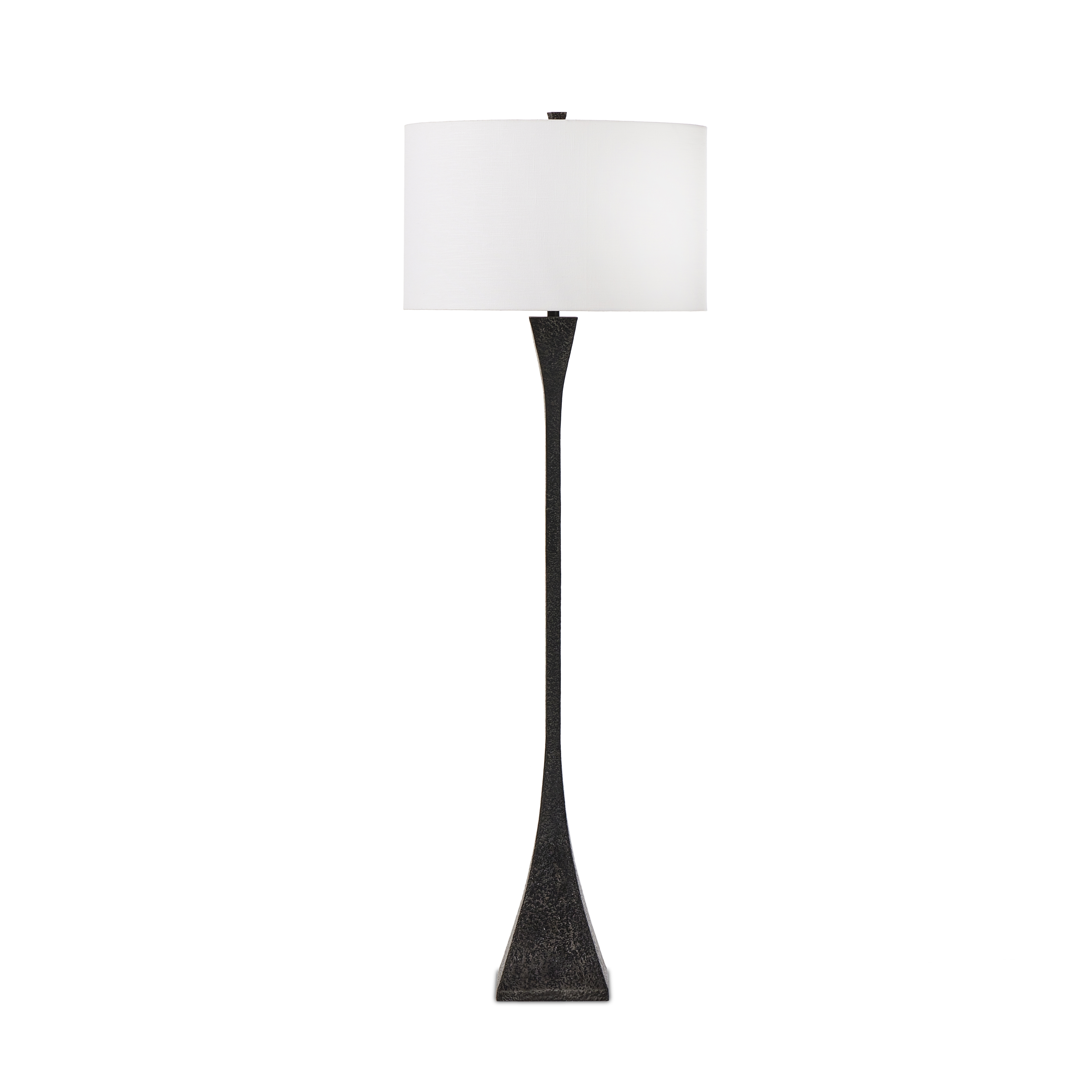 Tapered Forged Floor Lamp-Forged Blk - Image 0