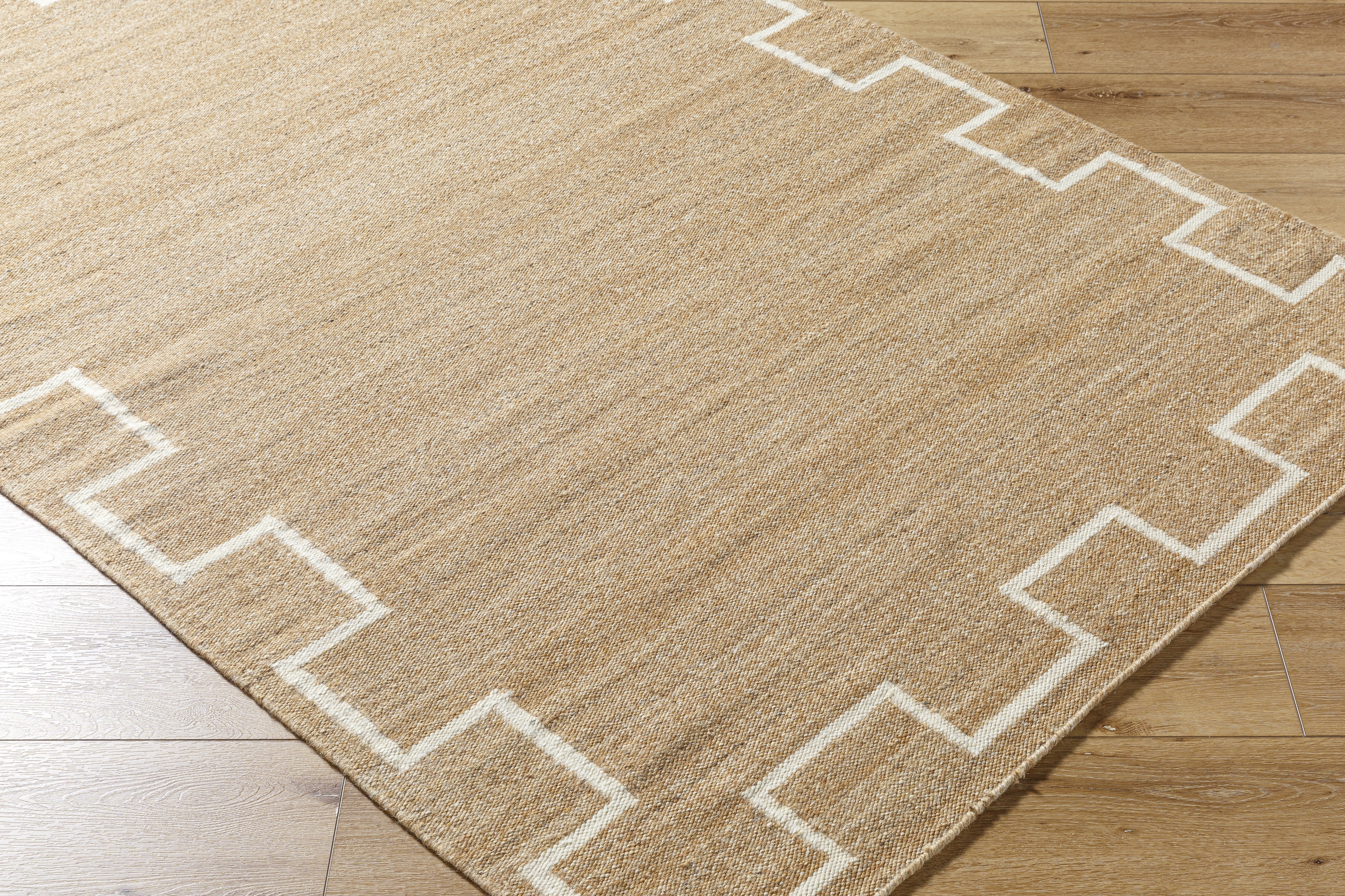 Lanesra Brown Indoor 5' x 7'6" Handmade Rug - Image 5
