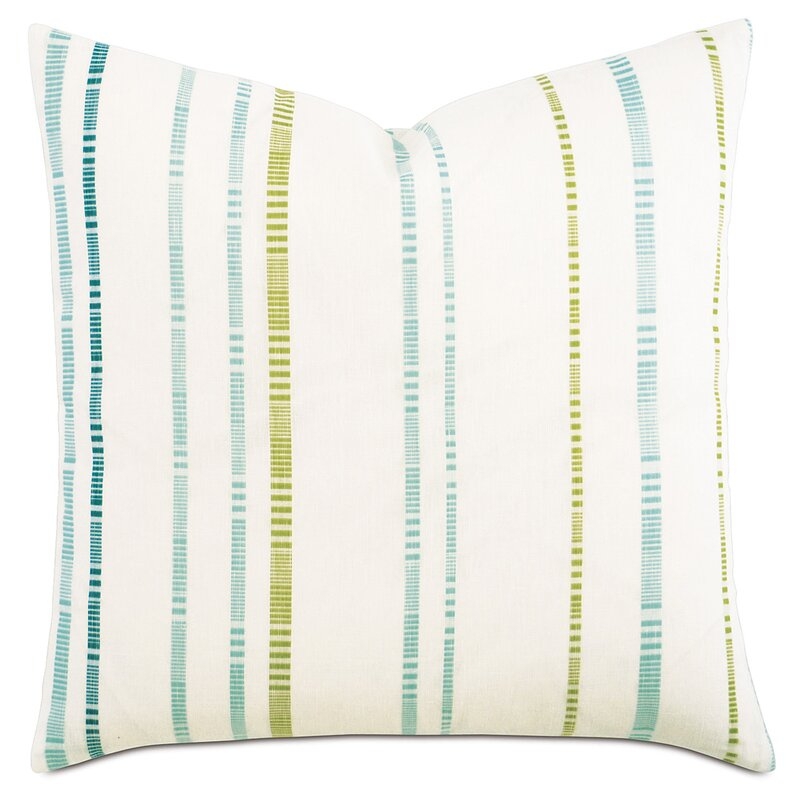 Eastern Accents Azul Barclay Butera Square Linen Blend Pillow Cover & Insert - Image 0