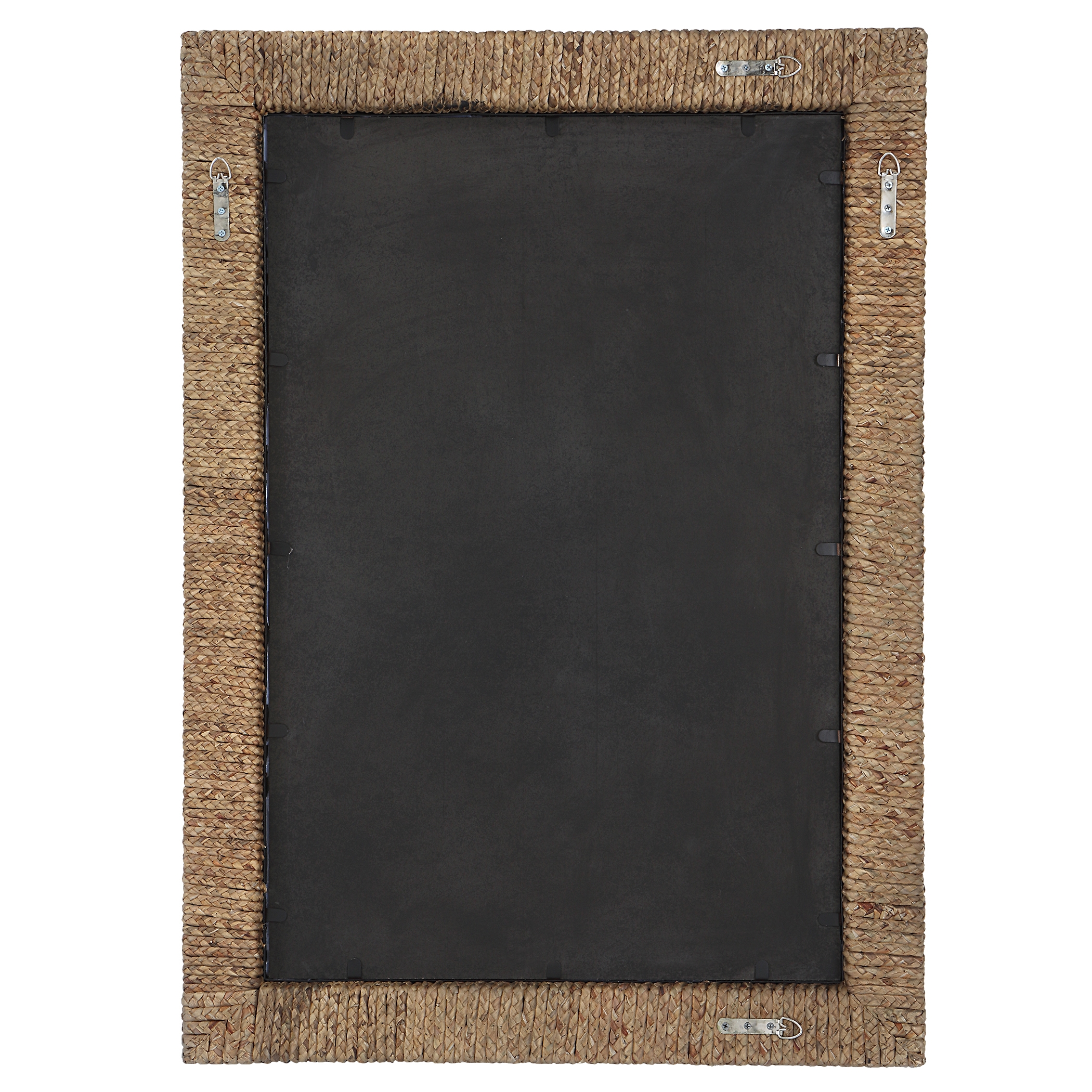 Island Braided Straw Mirror - Image 6