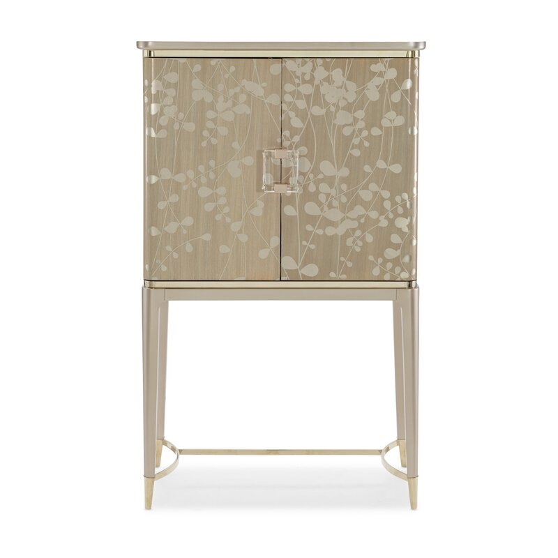Caracole Classic A New Leaf Bar Cabinet - Image 0