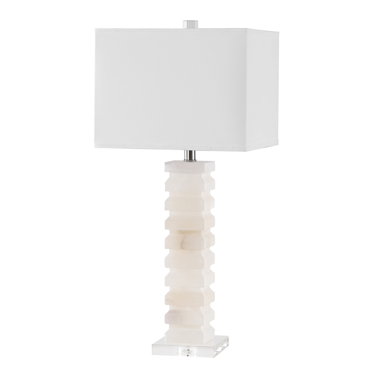 Safavieh Couture Anita Alabaster Table Lamp - White - Image 0