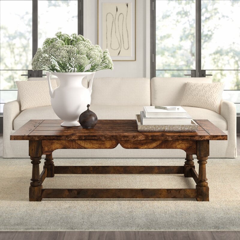 Theodore Alexander Althorp - Victory Oak Coffee Table - Image 0