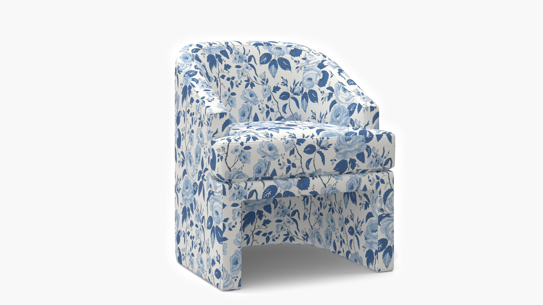 Arco Dining Chair, Delft Chintz - Image 0